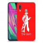 מערב פרוע - קאובוי כיסוי מגן קשיח בעיצוב אישי עם השם שלך ל Samsung Galaxy A40 יחידה אחת סקרין מובייל