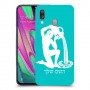 דלי כיסוי מגן קשיח בעיצוב אישי עם השם שלך ל Samsung Galaxy A40 יחידה אחת סקרין מובייל
