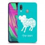 טלה כיסוי מגן קשיח בעיצוב אישי עם השם שלך ל Samsung Galaxy A40 יחידה אחת סקרין מובייל