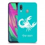 עקרב כיסוי מגן קשיח בעיצוב אישי עם השם שלך ל Samsung Galaxy A40 יחידה אחת סקרין מובייל