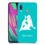 בתולה כיסוי מגן קשיח בעיצוב אישי עם השם שלך ל Samsung Galaxy A40 יחידה אחת סקרין מובייל