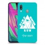 טריאתלון כיסוי מגן קשיח בעיצוב אישי עם השם שלך ל Samsung Galaxy A40 יחידה אחת סקרין מובייל