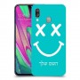 סמיילי כיסוי מגן קשיח בעיצוב אישי עם השם שלך ל Samsung Galaxy A40 יחידה אחת סקרין מובייל