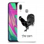 תרנגול כיסוי מגן קשיח בעיצוב אישי עם השם שלך ל Samsung Galaxy A40 יחידה אחת סקרין מובייל
