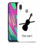 כינור כיסוי מגן קשיח בעיצוב אישי עם השם שלך ל Samsung Galaxy A40 יחידה אחת סקרין מובייל