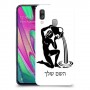 דלי כיסוי מגן קשיח בעיצוב אישי עם השם שלך ל Samsung Galaxy A40 יחידה אחת סקרין מובייל