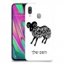טלה כיסוי מגן קשיח בעיצוב אישי עם השם שלך ל Samsung Galaxy A40 יחידה אחת סקרין מובייל