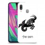 גדי כיסוי מגן קשיח בעיצוב אישי עם השם שלך ל Samsung Galaxy A40 יחידה אחת סקרין מובייל