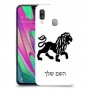 אריה כיסוי מגן קשיח בעיצוב אישי עם השם שלך ל Samsung Galaxy A40 יחידה אחת סקרין מובייל