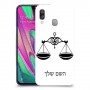 מאזניים כיסוי מגן קשיח בעיצוב אישי עם השם שלך ל Samsung Galaxy A40 יחידה אחת סקרין מובייל