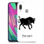 שור כיסוי מגן קשיח בעיצוב אישי עם השם שלך ל Samsung Galaxy A40 יחידה אחת סקרין מובייל