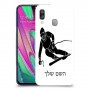 סקִי כיסוי מגן קשיח בעיצוב אישי עם השם שלך ל Samsung Galaxy A40 יחידה אחת סקרין מובייל