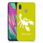 עקרב כיסוי מגן קשיח בעיצוב אישי עם השם שלך ל Samsung Galaxy A40 יחידה אחת סקרין מובייל