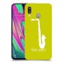 סקספון כיסוי מגן קשיח בעיצוב אישי עם השם שלך ל Samsung Galaxy A40 יחידה אחת סקרין מובייל