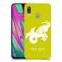 גדי כיסוי מגן קשיח בעיצוב אישי עם השם שלך ל Samsung Galaxy A40 יחידה אחת סקרין מובייל