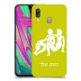 תאומים כיסוי מגן קשיח בעיצוב אישי עם השם שלך ל Samsung Galaxy A40 יחידה אחת סקרין מובייל
