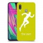 רץ כיסוי מגן קשיח בעיצוב אישי עם השם שלך ל Samsung Galaxy A40 יחידה אחת סקרין מובייל