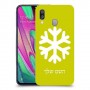 שלג כיסוי מגן קשיח בעיצוב אישי עם השם שלך ל Samsung Galaxy A40 יחידה אחת סקרין מובייל