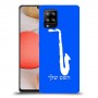 סקספון כיסוי מגן קשיח בעיצוב אישי עם השם שלך ל Samsung Galaxy A42 5G יחידה אחת סקרין מובייל