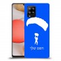 צניחה חופשית כיסוי מגן קשיח בעיצוב אישי עם השם שלך ל Samsung Galaxy A42 5G יחידה אחת סקרין מובייל