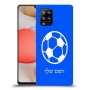 כדורגל - כדור כיסוי מגן קשיח בעיצוב אישי עם השם שלך ל Samsung Galaxy A42 5G יחידה אחת סקרין מובייל