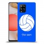 כדורעף - כדור כיסוי מגן קשיח בעיצוב אישי עם השם שלך ל Samsung Galaxy A42 5G יחידה אחת סקרין מובייל
