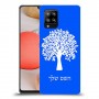 עץ כיסוי מגן קשיח בעיצוב אישי עם השם שלך ל Samsung Galaxy A42 5G יחידה אחת סקרין מובייל