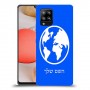 עולם כיסוי מגן קשיח בעיצוב אישי עם השם שלך ל Samsung Galaxy A42 5G יחידה אחת סקרין מובייל