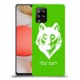 זאב כיסוי מגן קשיח בעיצוב אישי עם השם שלך ל Samsung Galaxy A42 5G יחידה אחת סקרין מובייל