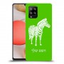 זברה כיסוי מגן קשיח בעיצוב אישי עם השם שלך ל Samsung Galaxy A42 5G יחידה אחת סקרין מובייל