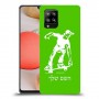 ילד סקייטבורד כיסוי מגן קשיח בעיצוב אישי עם השם שלך ל Samsung Galaxy A42 5G יחידה אחת סקרין מובייל