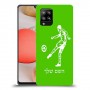 שחקן כדורגל כיסוי מגן קשיח בעיצוב אישי עם השם שלך ל Samsung Galaxy A42 5G יחידה אחת סקרין מובייל