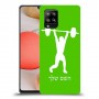 הרמת משקולות כיסוי מגן קשיח בעיצוב אישי עם השם שלך ל Samsung Galaxy A42 5G יחידה אחת סקרין מובייל