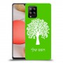 עץ כיסוי מגן קשיח בעיצוב אישי עם השם שלך ל Samsung Galaxy A42 5G יחידה אחת סקרין מובייל