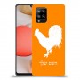 תרנגול כיסוי מגן קשיח בעיצוב אישי עם השם שלך ל Samsung Galaxy A42 5G יחידה אחת סקרין מובייל