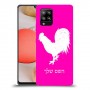 תרנגול כיסוי מגן קשיח בעיצוב אישי עם השם שלך ל Samsung Galaxy A42 5G יחידה אחת סקרין מובייל