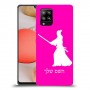 סמוראי כיסוי מגן קשיח בעיצוב אישי עם השם שלך ל Samsung Galaxy A42 5G יחידה אחת סקרין מובייל