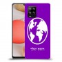 עולם כיסוי מגן קשיח בעיצוב אישי עם השם שלך ל Samsung Galaxy A42 5G יחידה אחת סקרין מובייל