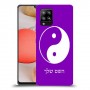סמל יינג יאנג - סין כיסוי מגן קשיח בעיצוב אישי עם השם שלך ל Samsung Galaxy A42 5G יחידה אחת סקרין מובייל