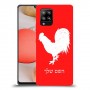 תרנגול כיסוי מגן קשיח בעיצוב אישי עם השם שלך ל Samsung Galaxy A42 5G יחידה אחת סקרין מובייל
