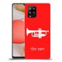 חצוצרה כיסוי מגן קשיח בעיצוב אישי עם השם שלך ל Samsung Galaxy A42 5G יחידה אחת סקרין מובייל