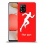 רץ כיסוי מגן קשיח בעיצוב אישי עם השם שלך ל Samsung Galaxy A42 5G יחידה אחת סקרין מובייל