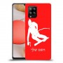 סקִי כיסוי מגן קשיח בעיצוב אישי עם השם שלך ל Samsung Galaxy A42 5G יחידה אחת סקרין מובייל