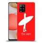 גלישה כיסוי מגן קשיח בעיצוב אישי עם השם שלך ל Samsung Galaxy A42 5G יחידה אחת סקרין מובייל
