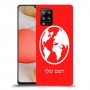 עולם כיסוי מגן קשיח בעיצוב אישי עם השם שלך ל Samsung Galaxy A42 5G יחידה אחת סקרין מובייל