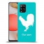 תרנגול כיסוי מגן קשיח בעיצוב אישי עם השם שלך ל Samsung Galaxy A42 5G יחידה אחת סקרין מובייל