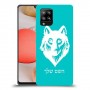 זאב כיסוי מגן קשיח בעיצוב אישי עם השם שלך ל Samsung Galaxy A42 5G יחידה אחת סקרין מובייל