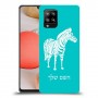זברה כיסוי מגן קשיח בעיצוב אישי עם השם שלך ל Samsung Galaxy A42 5G יחידה אחת סקרין מובייל