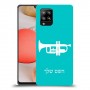 חצוצרה כיסוי מגן קשיח בעיצוב אישי עם השם שלך ל Samsung Galaxy A42 5G יחידה אחת סקרין מובייל