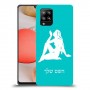 בתולה כיסוי מגן קשיח בעיצוב אישי עם השם שלך ל Samsung Galaxy A42 5G יחידה אחת סקרין מובייל